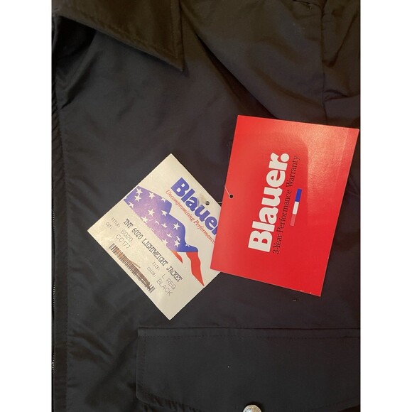 NWT Blauer TNT 6020 Lightweight Jacket Sz Large Reg Black Tactical Made in USA - Picture 9 of 14